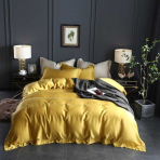 Tencel Bedding Set „Dijonelle“. Silk bedding sets, 200x230 cm