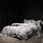 Tencel Bedding Set „Greyluxe“. Lyocell bedding sets, 200x230 cm