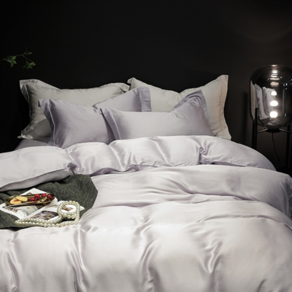 Tencel Bedding Set „Greyluxe“. Lyocell bedding sets, 200x230 cm