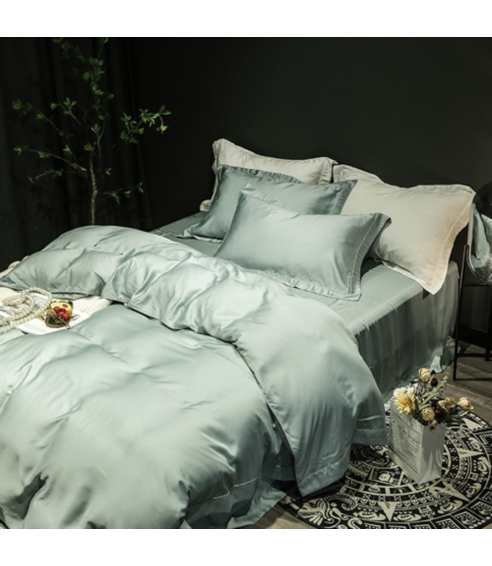 Tencel Bedding Set „Mintscape“. Lyocell bedding sets