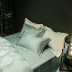 Tencel Bedding Set „Mintscape“. Lyocell bedding sets, 200x230 cm