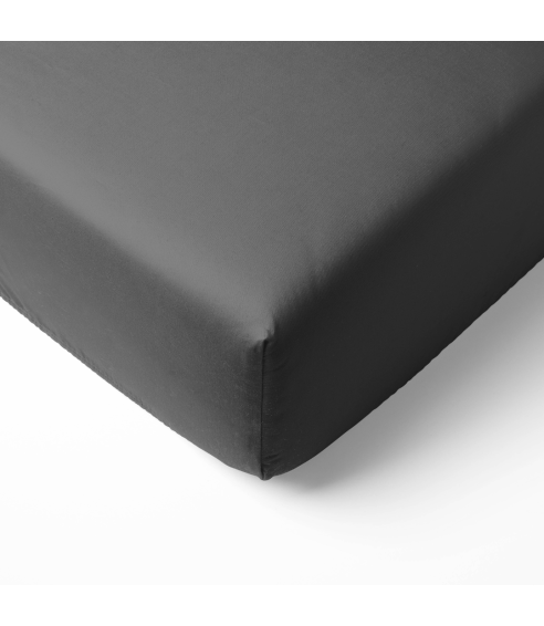 Jersey fitted sheet “Dark Grey Jersey”. Fitted sheets 90x200