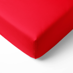 Jersey fitted sheet “Imperial”. Fitted sheets 90x200, 90x200 cm, 140x200 cm, 160x200 cm, 180x200 cm. High-quality red fitted sheet that’s easy to use.