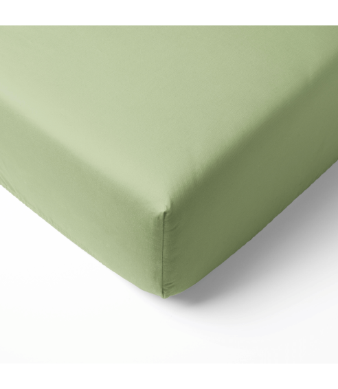 Jersey fitted sheet “Olive”. Fitted sheets 90x200