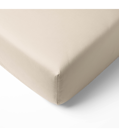 Jersey fitted sheet “Sand”. Fitted sheets 90x200