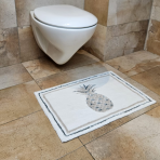 Toilet mat “Whitepine”, 40x60 cm