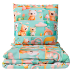Bedding Set „Bear Adventure“. Bedding sets 155x200, 140x200 cm, 150x200 cm, 160x200 cm Bedding Set „Bear Adventure“. Bedding sets 155x200, 140x200 cm, 150x200 cm, 160x200 cm