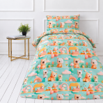 Bedding Set „Bear Adventure“. Bedding sets 155x200, 140x200 cm, 150x200 cm, 160x200 cm Bedding Set „Bear Adventure“. Bedding sets 155x200, 140x200 cm, 150x200 cm, 160x200 cm