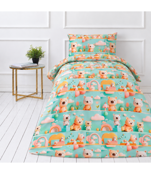 Bedding Set „Bear Adventure“. Kids bedding