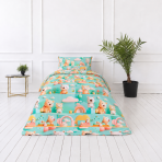 Bedding Set „Bear Adventure“. Bedding sets 155x200, 140x200 cm, 150x200 cm, 160x200 cm Bedding Set „Bear Adventure“. Bedding sets 155x200, 140x200 cm, 150x200 cm, 160x200 cm