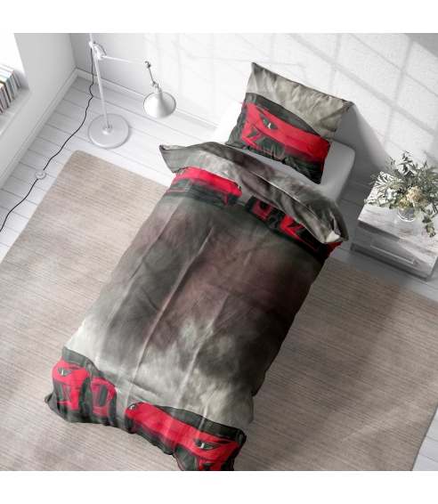 Children’s Bedding Set “Sports Cars”. Kids bedding