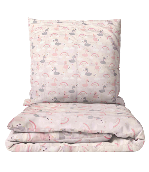 Kids’ bedding set “Swan Dreams”. Kids bedding