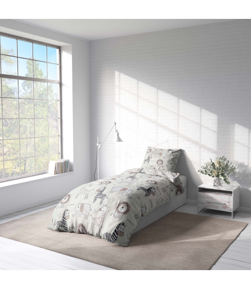 Kids’ bedding “Zoo”. Kids bedding