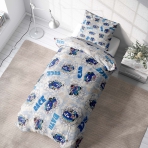 Children’s Bedding Set „Bath blue”. Kids bedding, 140x200 cm