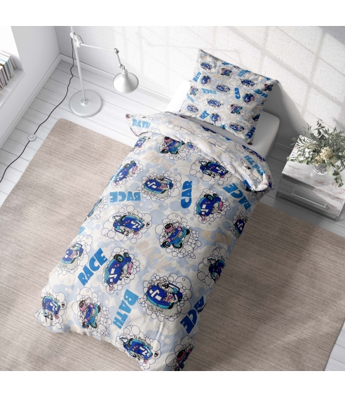 Children’s Bedding Set „Bath blue”. Kids bedding