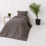 Children’s Bedding Set „Bear“. Bedding sets 155x200, 100x140 cm, 140x200 cm, 150x200 cm, 160x200 cm. Dark grey-brown bedding with brown teddy bears and tiny dots Children’s Bedding Set „Bear“. Bedding sets 155x200, 100x140 cm, 140x200 cm, 150x200 cm, 160x200 cm. Dark grey-brown bedding with brown teddy bears and tiny dots