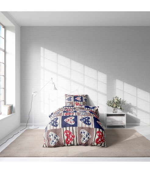 Children’s Bedding Set „Love tiles”. Baby bedding