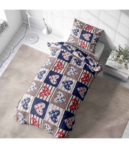 Children’s Bedding Set „Love tiles”. Baby bedding