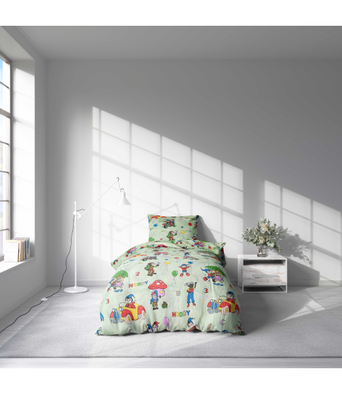 Children’s Bedding Set „Balloons and Friends”. Kids bedding