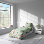 Children’s Bedding Set „Balloons and Friends”. Kids bedding, 140x200 cm