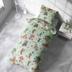 Children’s Bedding Set „Balloons and Friends”. Kids bedding, 140x200 cm
