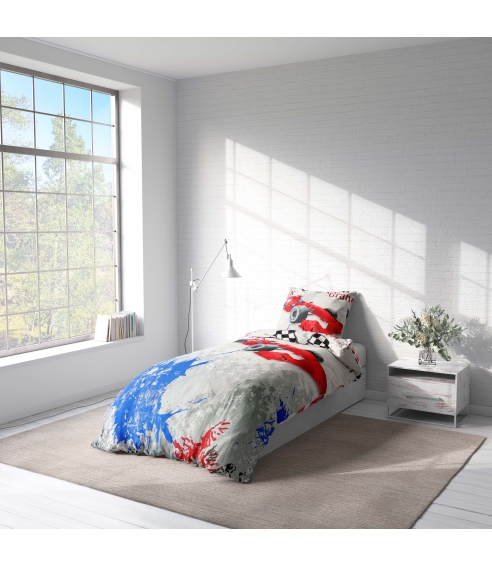 Children’s Bedding Set „Formula Adventure“. Kids bedding