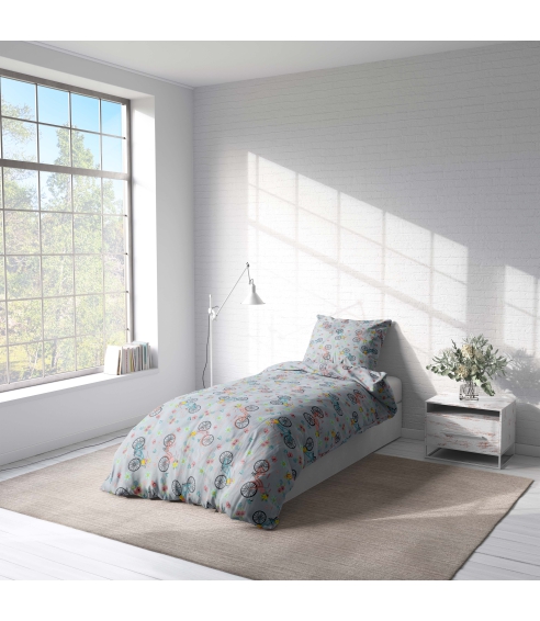 Children’s Bedding Set „Bike buddy”. Baby bedding