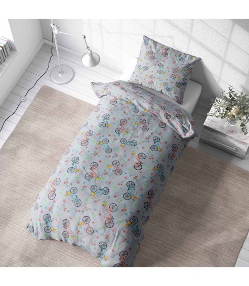 Children’s Bedding Set „Bike buddy”. Baby bedding