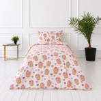 Children’s Bedding Set „Muffins“. Bedding sets 155x200, 100x140 cm, 140x200 cm, 150x200 cm, 160x200 cm. White bedding set with pink cupcake and heart motifs Children’s Bedding Set „Muffins“. Bedding sets 155x200, 100x140 cm, 140x200 cm, 150x200 cm, 160x200 cm. White bedding set with pink cupcake and heart motifs