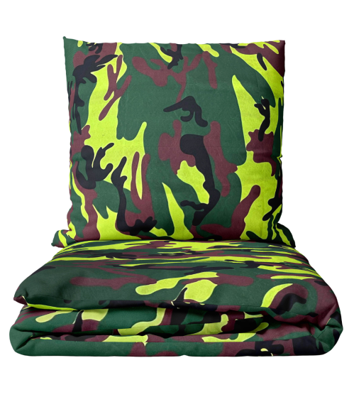 Single bedding set „Camouflage“. Kids bedding