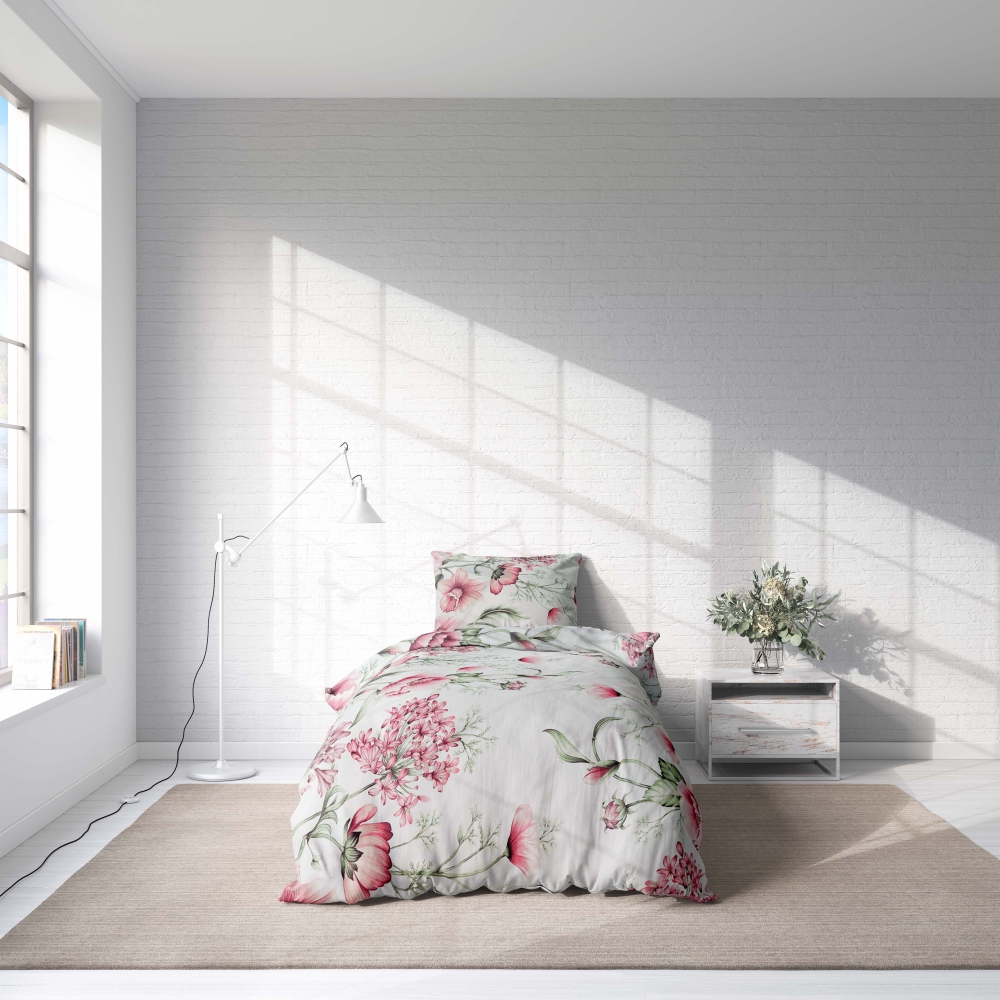 Single bedding set „Pristine“. Bedding sets 135x200, 140x200 cm