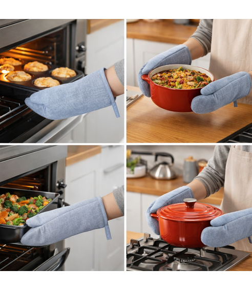 Oven mitts „Calm glove“. Oven gloves