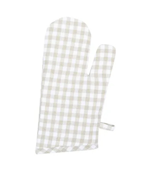 Oven mitts „Dusty Gingham glove“. Oven gloves