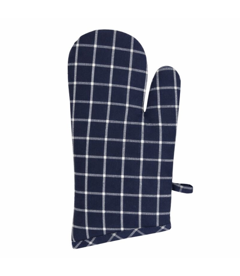 Oven mitts „Midnight Grid glove“. Oven gloves