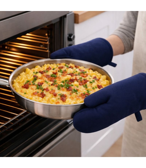 Oven mitts „Sky Loom glove“. Oven gloves