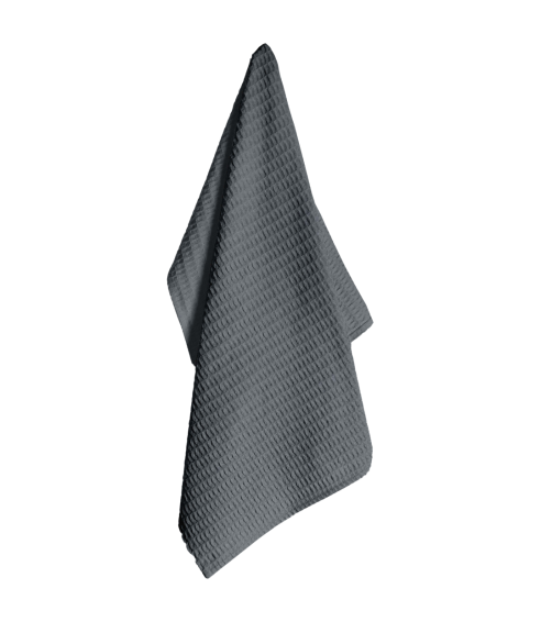 Kitchen towels “Dark Grey Waffle”. Kitchen cloths
