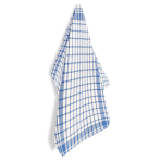 Kitchen towels “Blue Structure”. Home decor, 43x64 cm. Blue kitchen towel design with crisp geometric patterns.