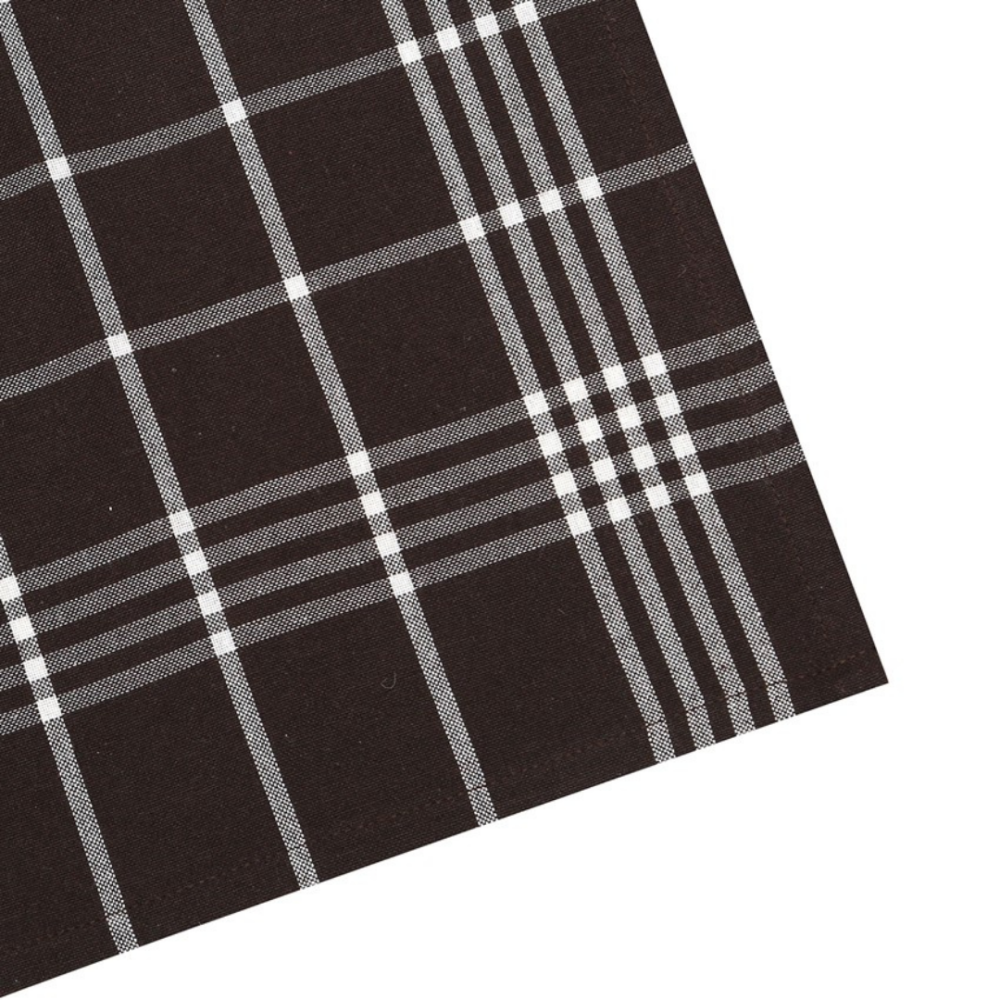 Kitchen Towel „Espresso Kitchen Towel“. Kitchen towels. Brown checked kitchen towel with contrasting white lines Kitchen Towel „Espresso Kitchen Towel“. Kitchen towels. Brown checked kitchen towel with contrasting white lines