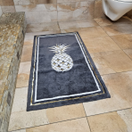 Bathroom mat “Pineblack”, 60x100 cm