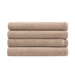 Bath towel “Almond Softness”, 70x140 cm. Light sand-colored towel with a subtle texture