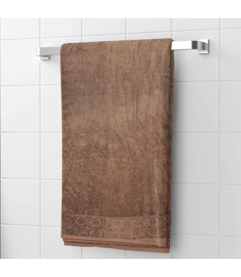 Bath towel “Bamboo Brown”