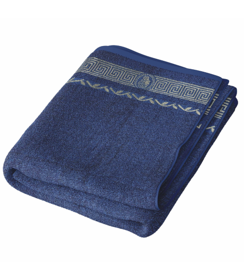 Bath towel “Blue Olympian”