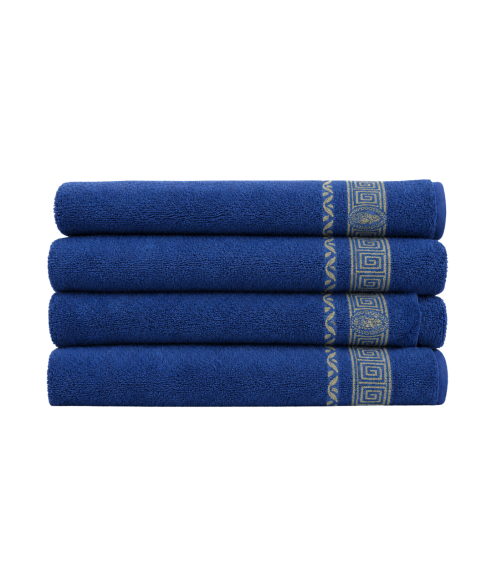 Bath towel “Blue Olympian”