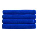 Bath towel “Blue Softness”, 70x140 cm. Bright blue solid bath towel with a rich colour tone Bath towel “Blue Softness”, 70x140 cm. Bright blue solid bath towel with a rich colour tone