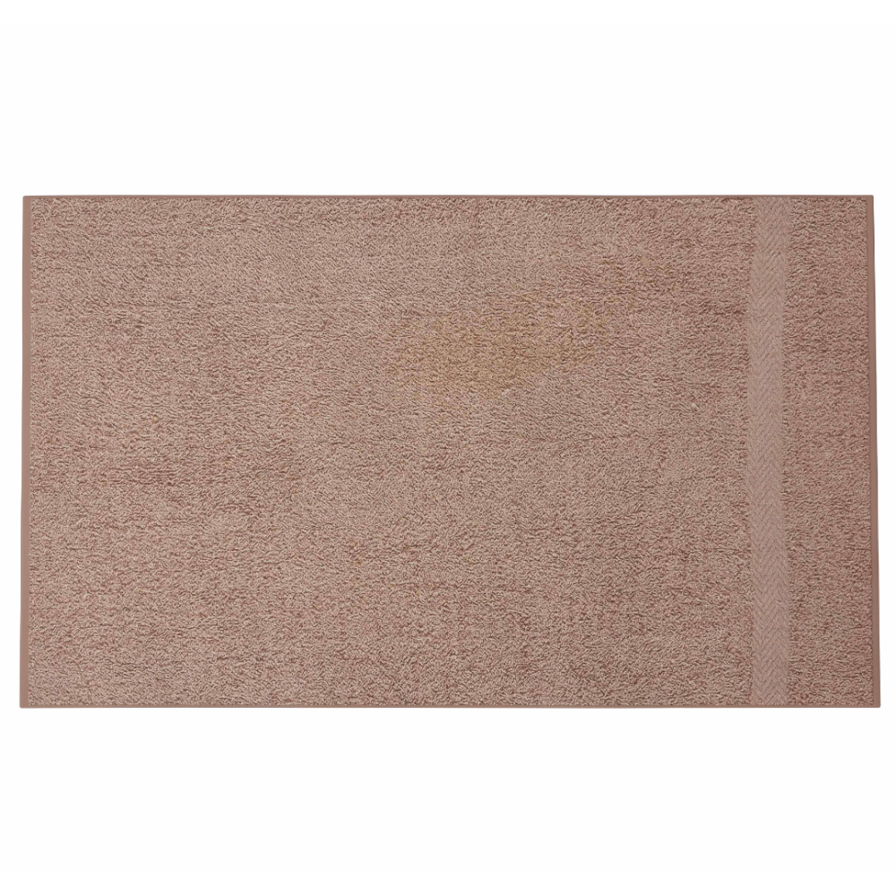 Bath towel “Brown Economic Towel”, 60x35 cm, 100x45 cm