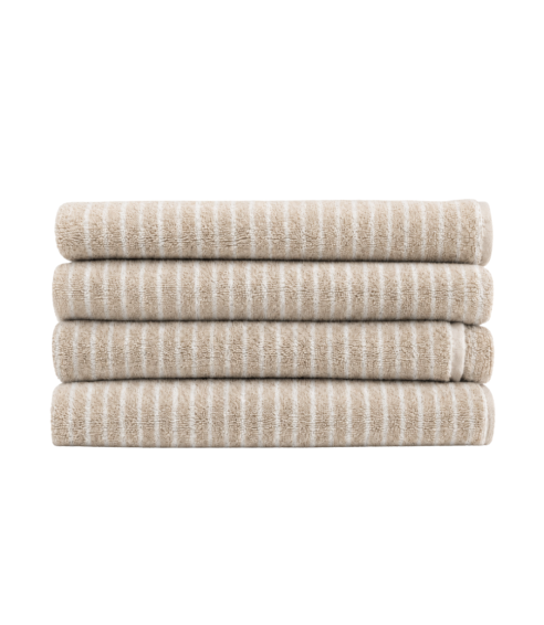 Bath towel “Brown Lines”