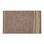 Bath towel “Brown Olympian”, 50x100 cm, 70x140 cm. Legant brown towel that adds coziness to the bathroom.