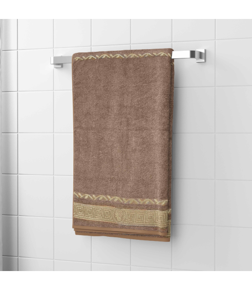 Bath towel “Brown Olympian”