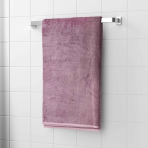 Bath towel “Grape”, 70x140 cm. Sumptuous grape-colored towel, crafted for ultimate comfort and style in your bath routine.