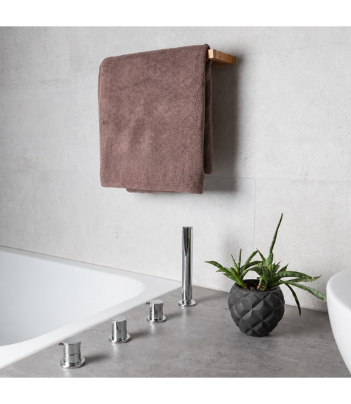 Bath towel “Light Brown towel”